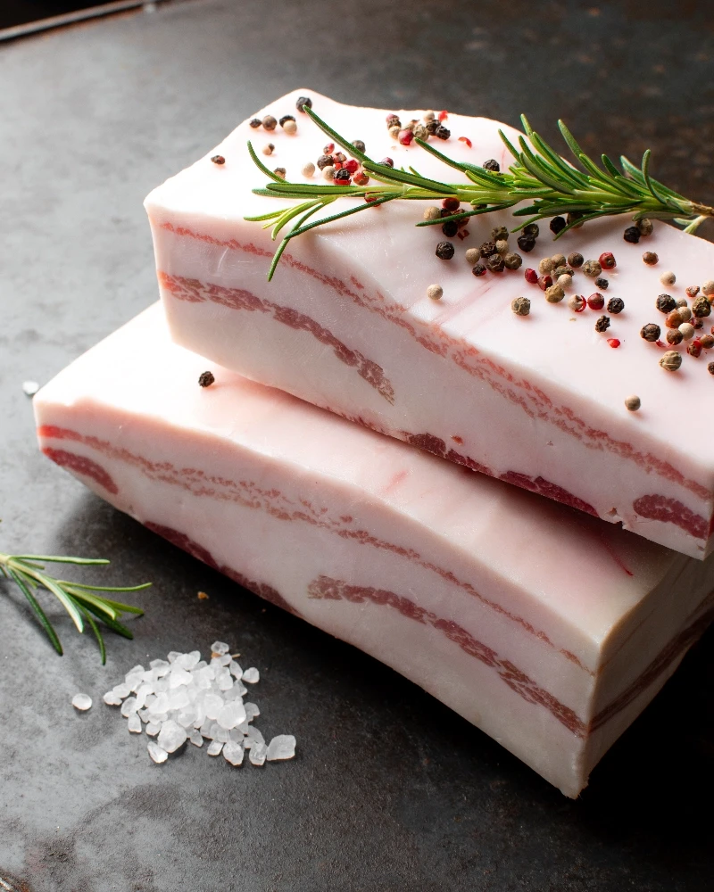 Mangalica mesnata slanina – gastro