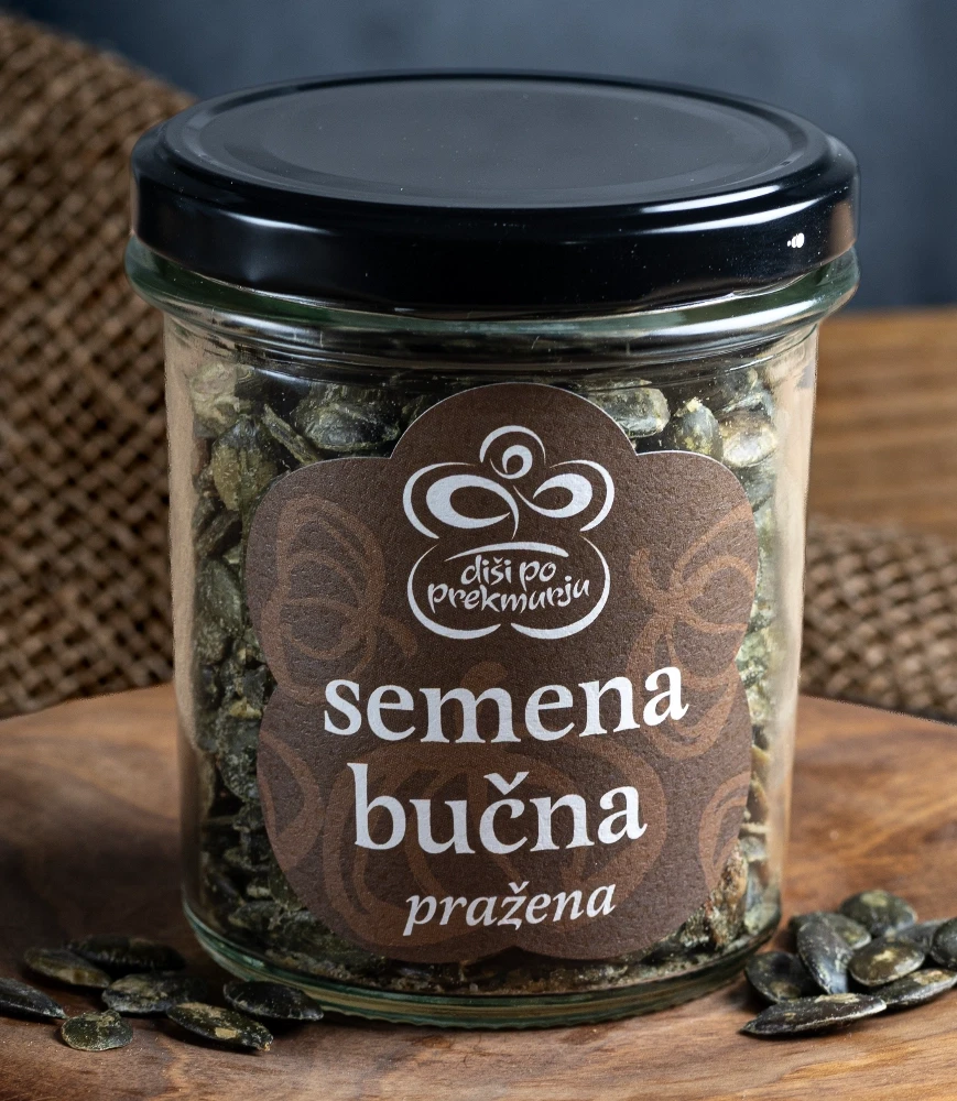 BUČNA SEMENA PRAŽENA 150G