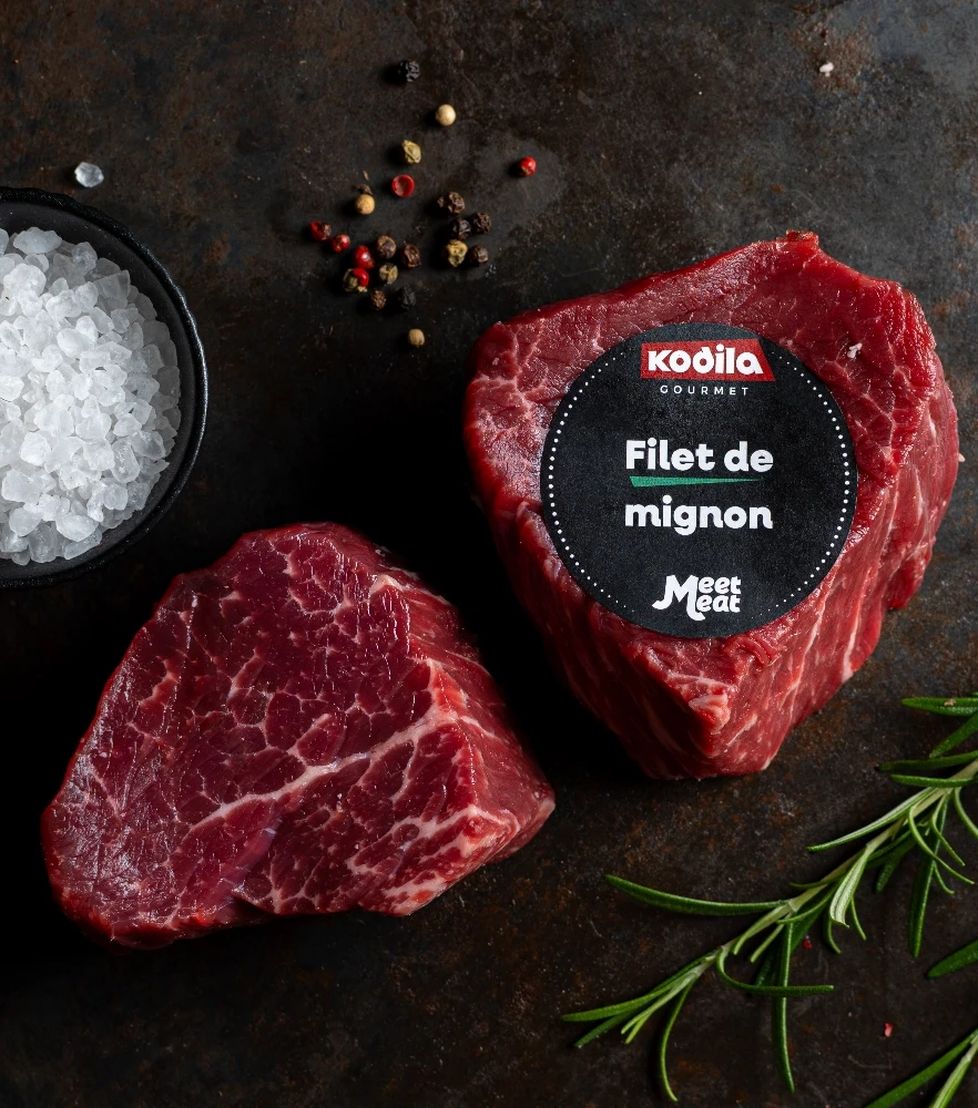 Angus filet mignon steak