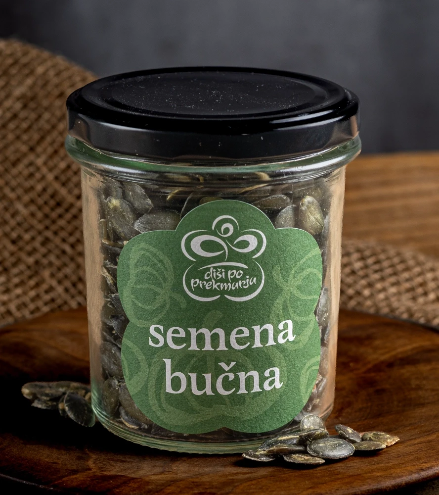 BUČNA SEMENA SUŠENA 190G