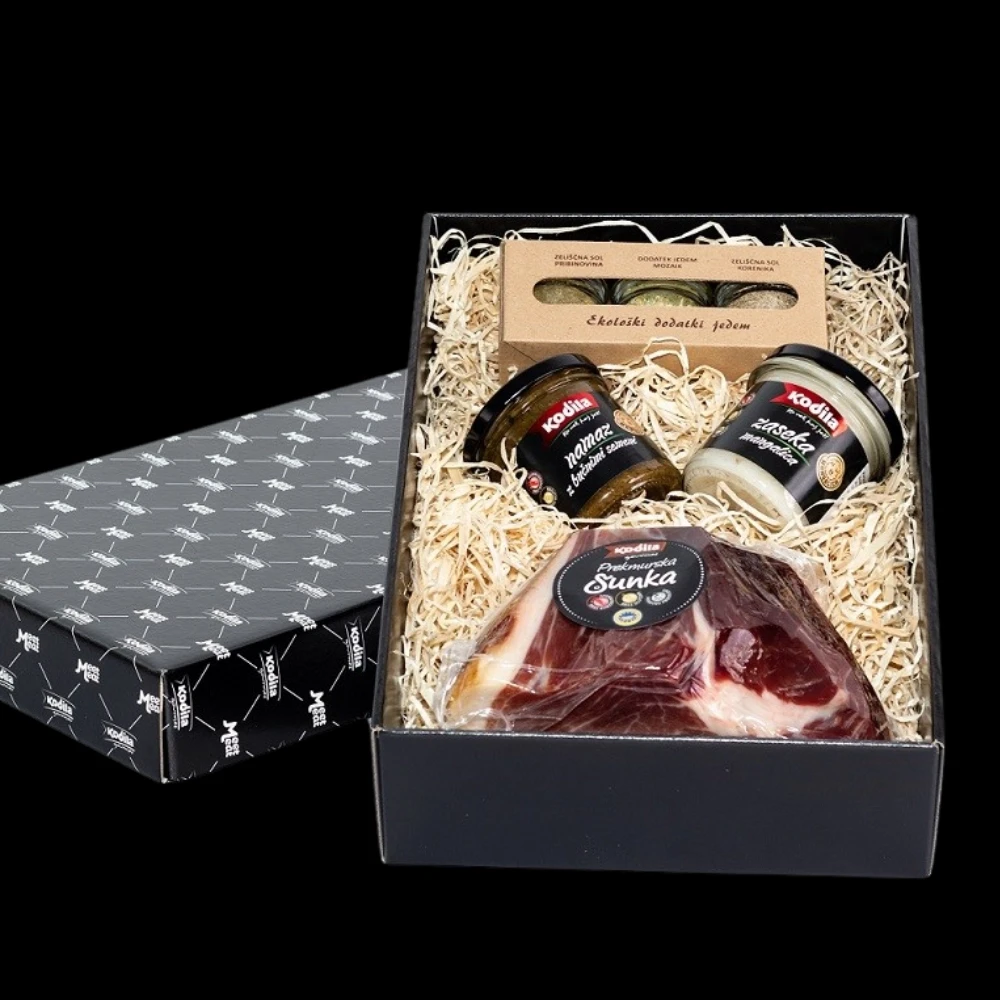 Darilni paket Prekmurska šunka in soli