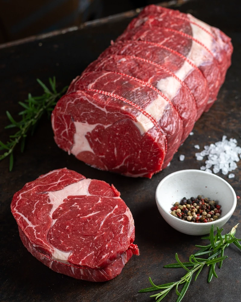 Goveji rib eye brez kosti v kosu