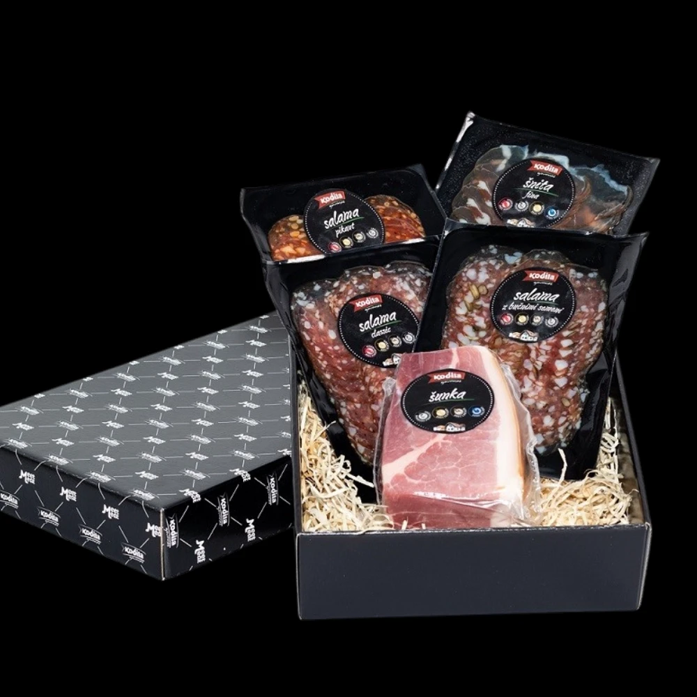 Darilni paket Gorička šunka in narezki