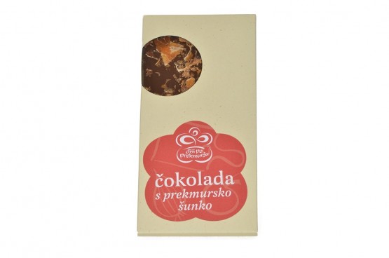 ČOKOLADA S PREKMURSKO ŠUNKO 100g